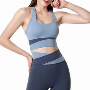 Color-coded High-waisted Belly Yoga Clothing