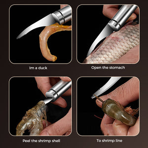 Multifunctional Fast Shrimp Peeler