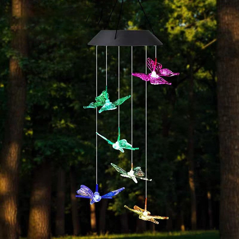 Solar Butterfly Chandelier