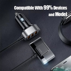 Car Cigratte Lighter USB Expansion Port