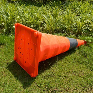 Foldable Traffic Reflecting Safety Cone