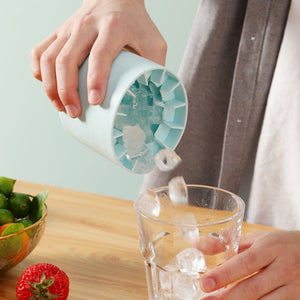 Silicone Ice Cube Maker Cup