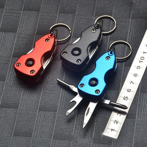 Multifunctional Folding Keychain