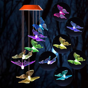 Solar Butterfly Chandelier