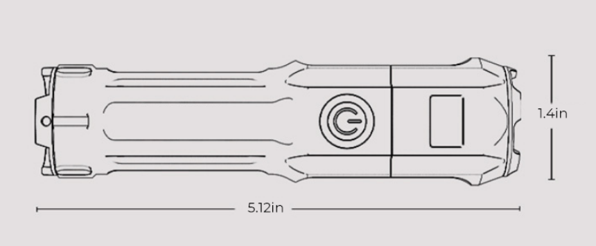 Powerful LED Flashlight