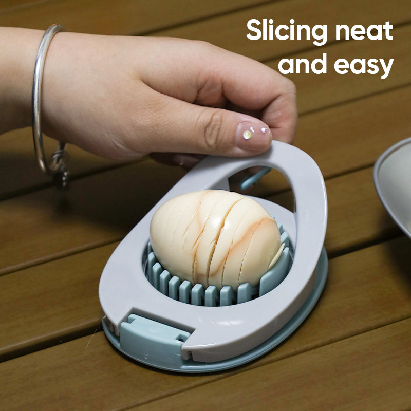 Handheld Stainless Steel Egg Cutter