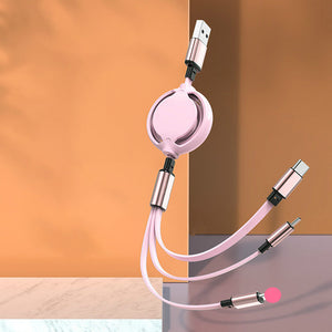 3 in 1 Mobile Charging Cable Suitable for iPhone