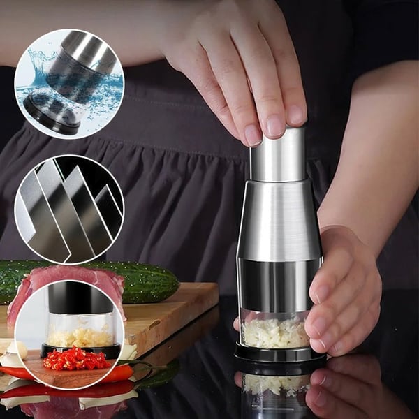 Kitchen Pressed Garlic Chopper