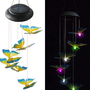 Solar Butterfly Chandelier