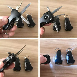 Multifunctional Folding Keychain