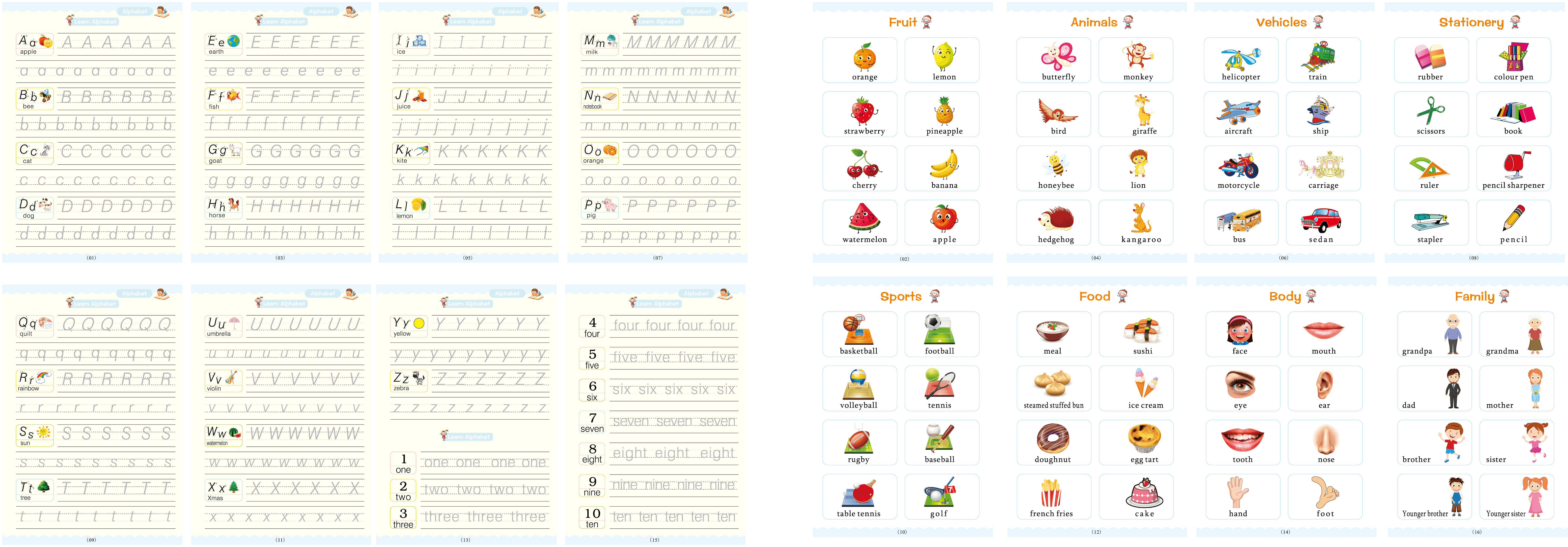 Reusable Magic Handwriting Practice Copybook