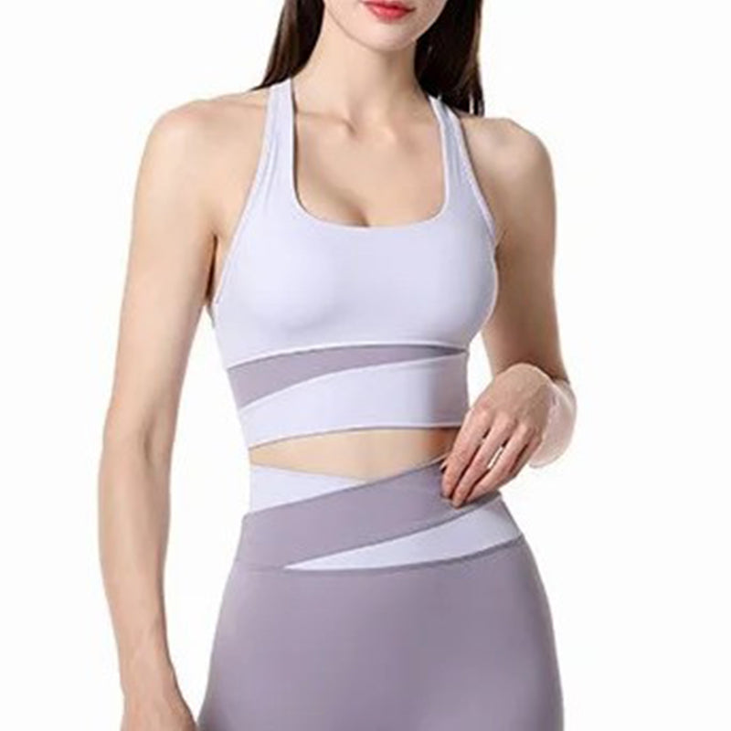 Color-coded High-waisted Belly Yoga Clothing