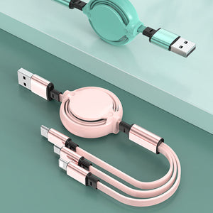 3 in 1 Mobile Charging Cable Suitable for iPhone