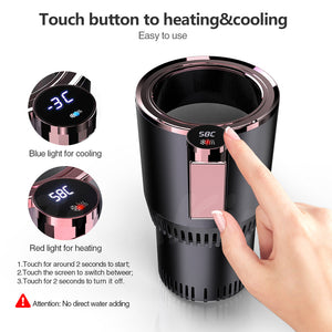 2-in-1 Smart Car Cup Warmer Cooler