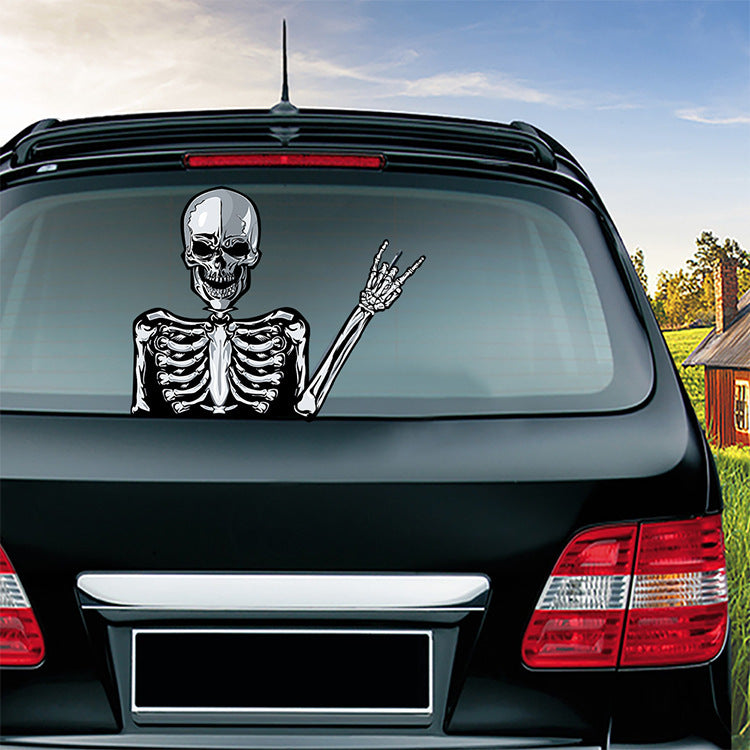 Halloween Rear Wiper Stickers