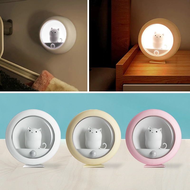 Cute Cat Night Light