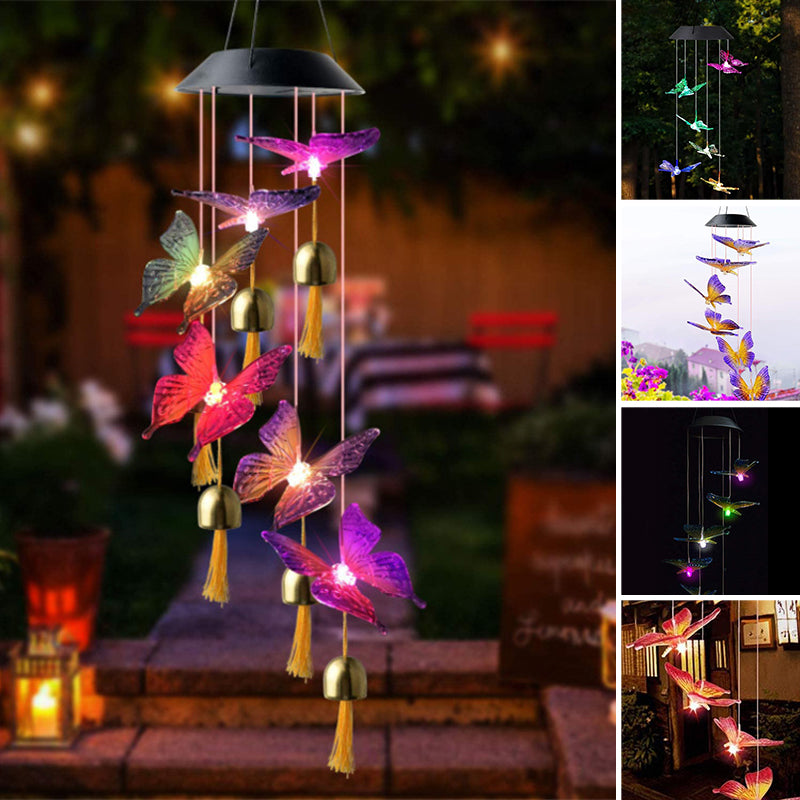 Solar Butterfly Chandelier