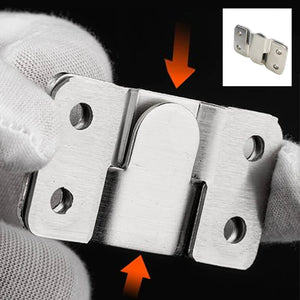 Stainless Steel Interlock Hanging Buckle