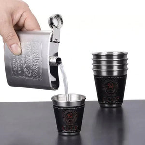 Stainless Steel Mug Set