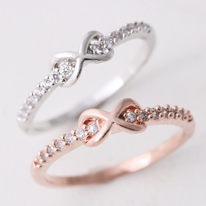 Grandma & Granddaughter Infinity Ring