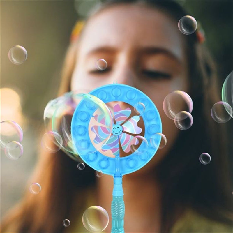 Creative Windmill Bubble Maker Toy