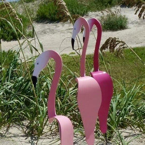 Swirl Flamingo Garden Decoration